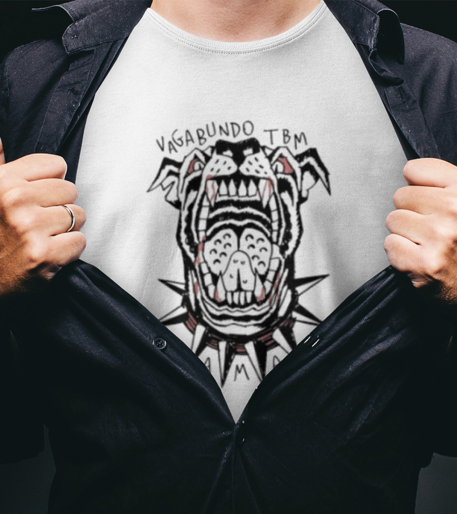 Vagabundo THC Original Pitbull Sketch Womens T-Shirt