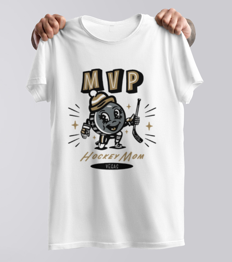 Original Vegas Golden Knights MVP Hockey Mom 2025 T-Shirt