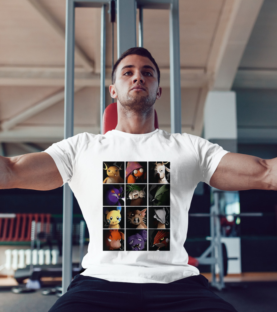 Pokemon Characters It Looks Just As Stupid When You Do It Smoking T-Shirt