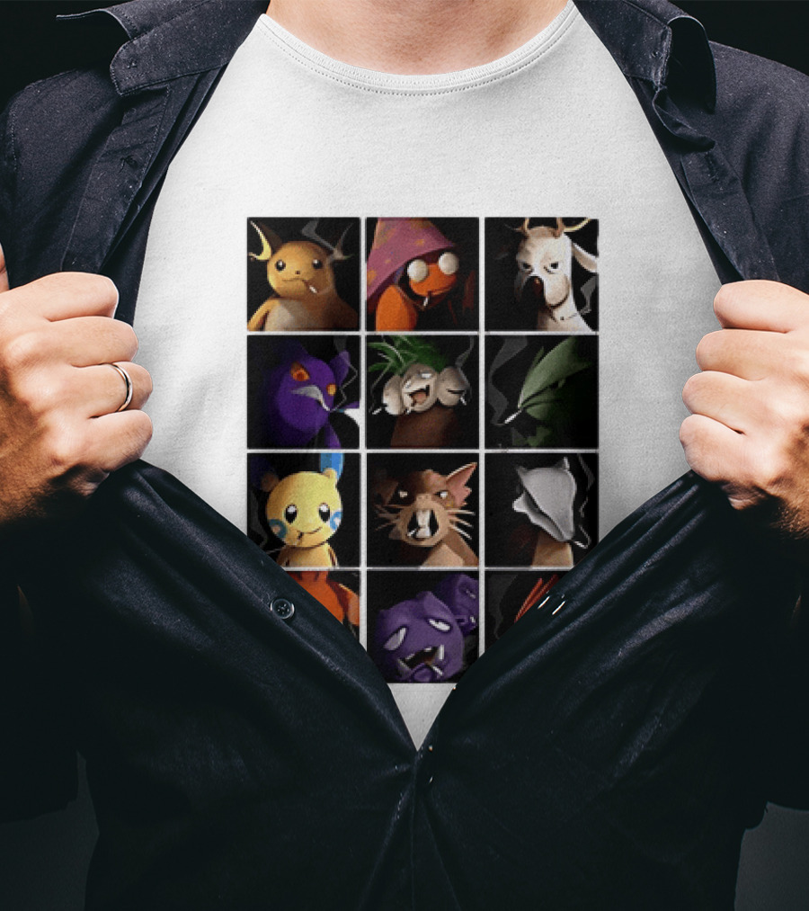Pokemon Characters It Looks Just As Stupid When You Do It Smoking T-Shirt