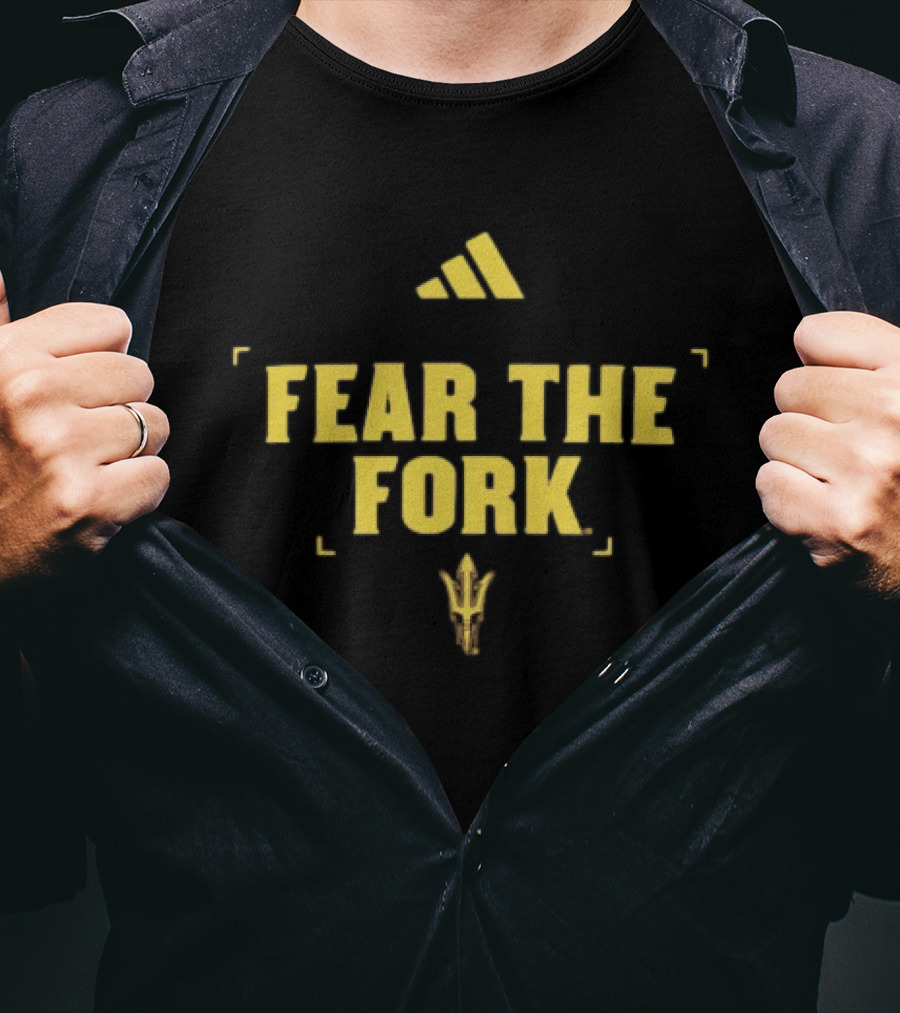 Adidas Fear The Fork Arizona State Sun Devils ASU T-Shirt