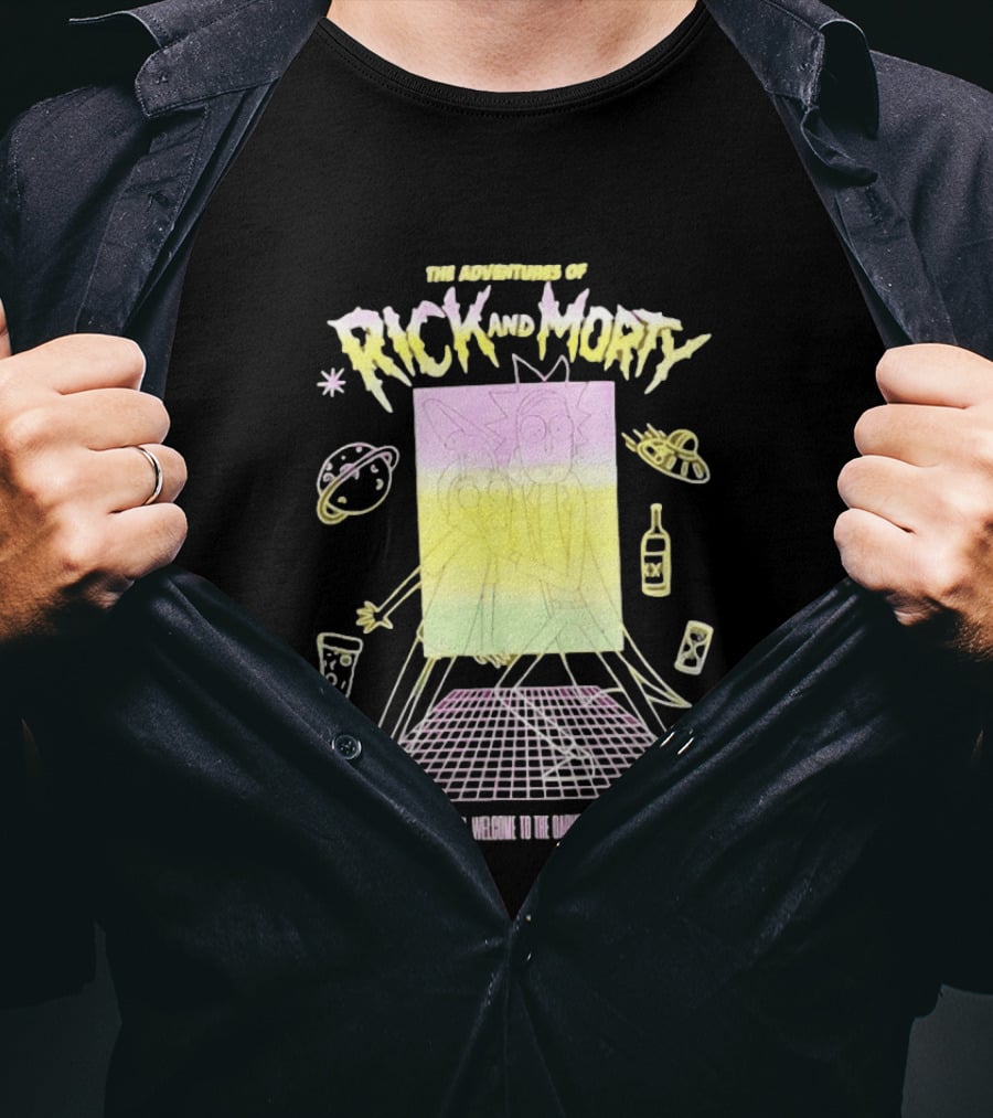 The Adventures Of Rick And Morty Welcome To The Darkest Year Of Our Adventures T-Shirt