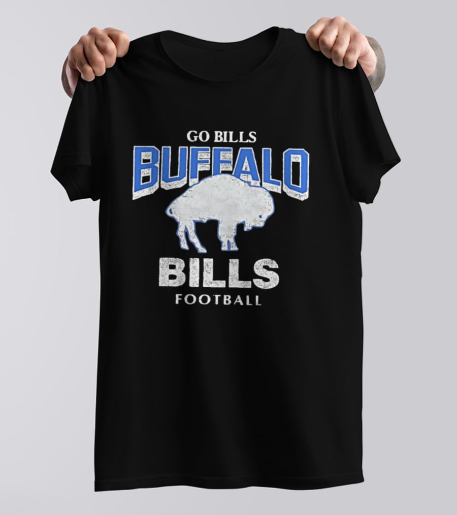 Go Bills Buffalo Bills Football History T-Shirt