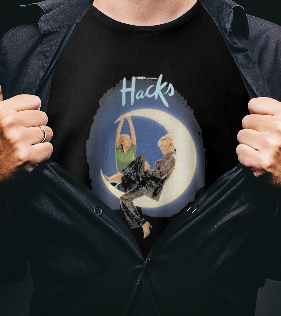 Max Original Hacks Crescent Moon Scene T-Shirt