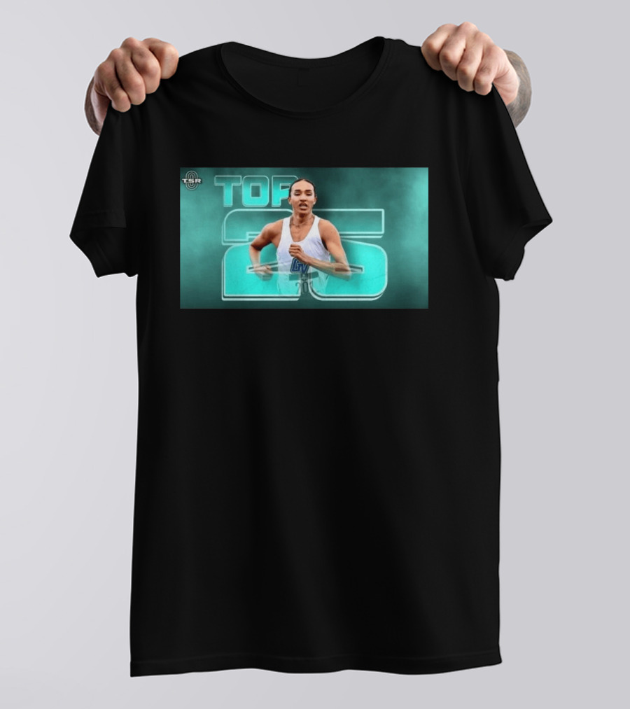 TSR Top 25 Rankings 2026 NCAA Preseason D2 Báhozhóni Church GV T-Shirt