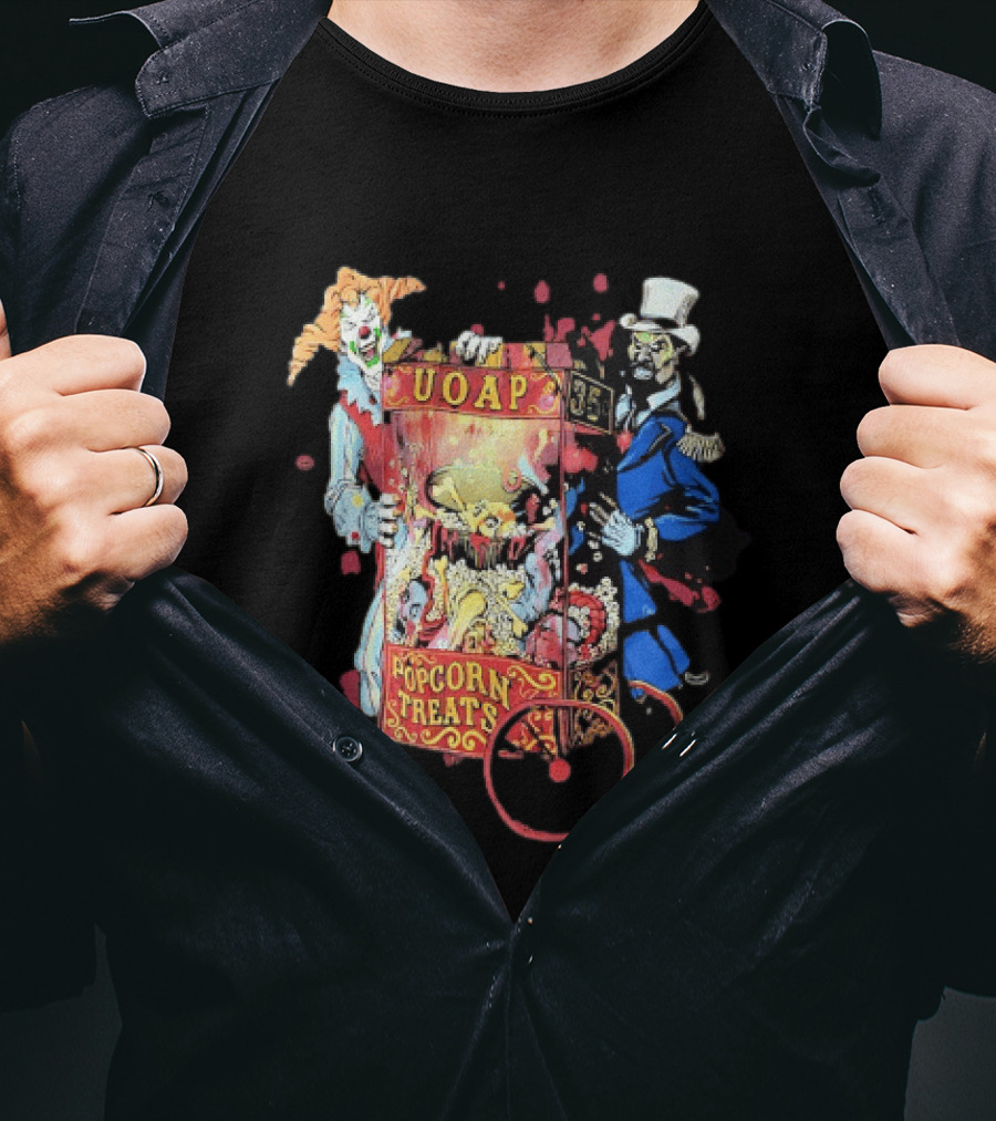 UOAP Popcorn Treats Insane Clown Posse Carnival T-Shirt