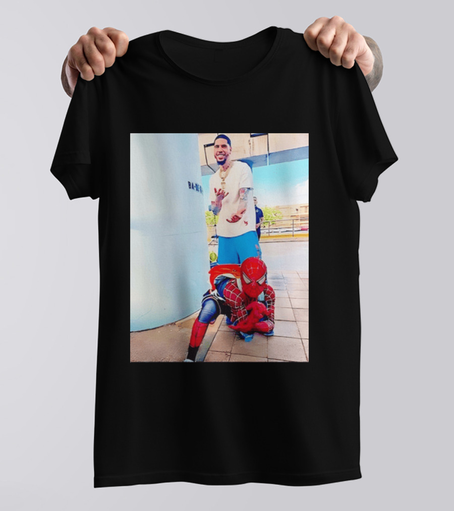 Jayson Tatum Spider Man Boston Celtics T-Shirt