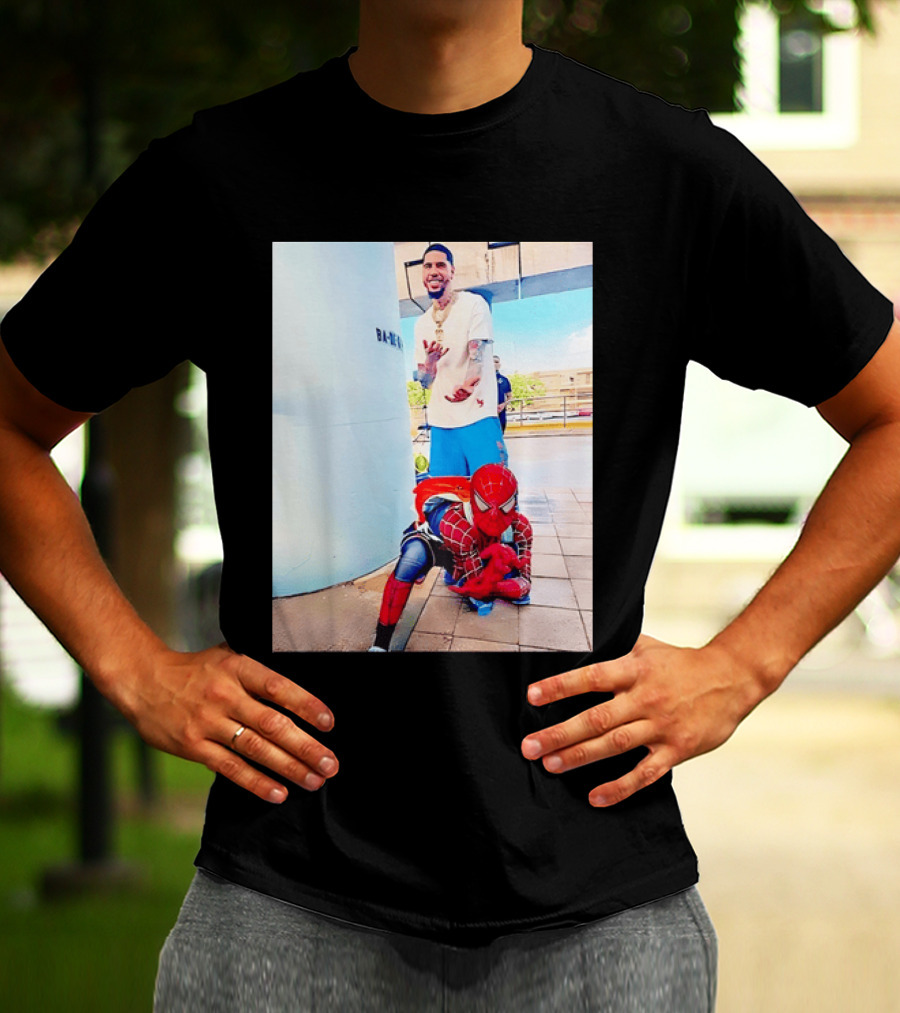 Jayson Tatum Spider Man Boston Celtics T-Shirt