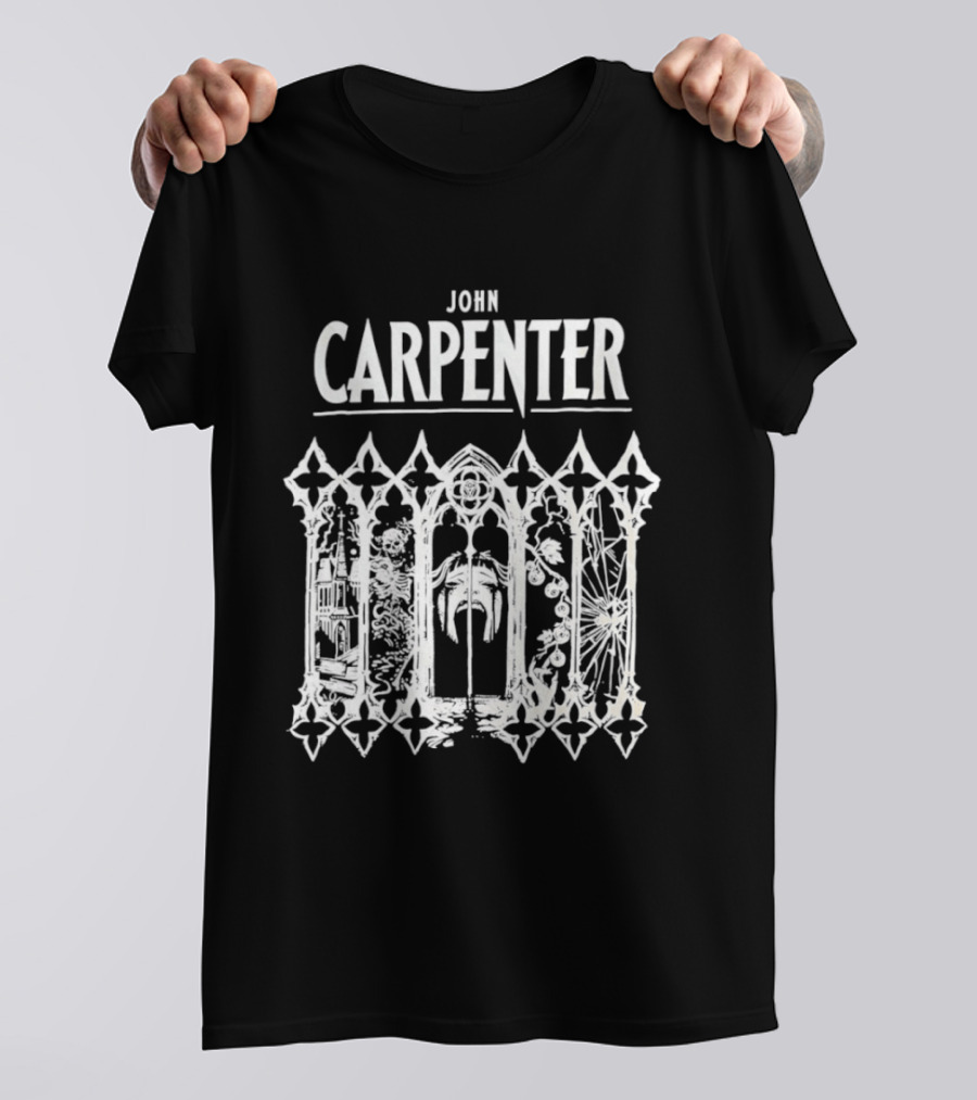 John Carpenter Gothic Horror Film Archway T-Shirt