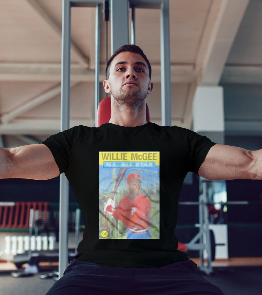 WILLIE McGEE N.L. ALL STAR OF T-Shirt