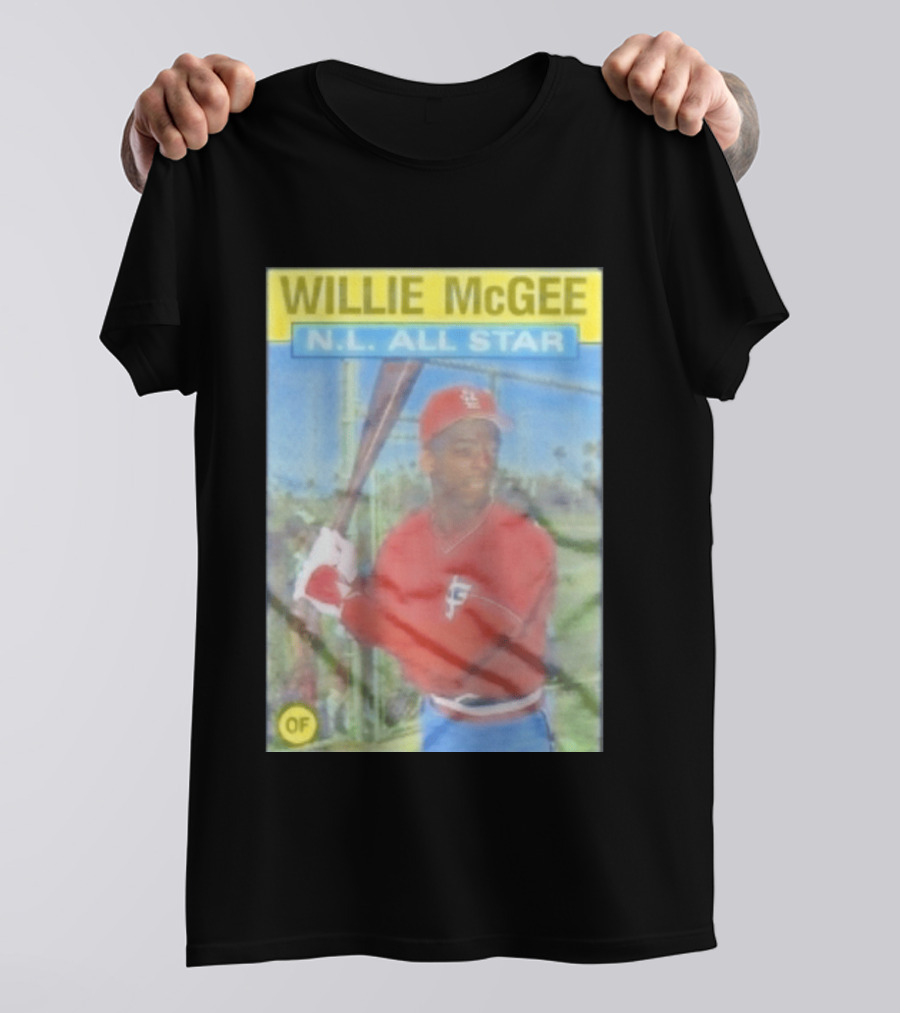 WILLIE McGEE N.L. ALL STAR OF T-Shirt