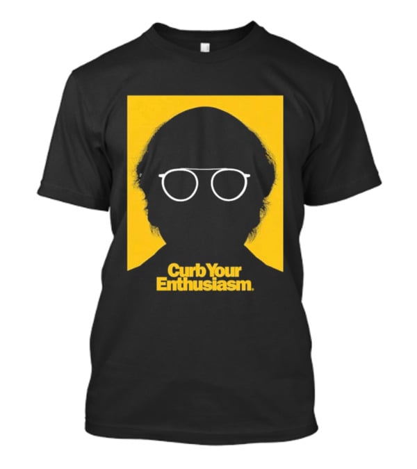 Curb Your Enthusiasm Larry David Silhouette Glasses T-Shirt