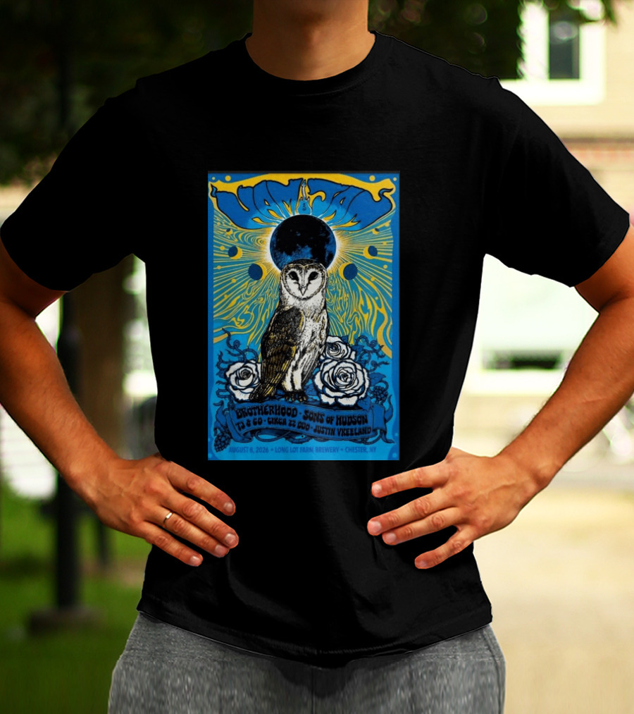 Vampay August 8 2026 Brotherhood Sons Of Hudson Long Lot Farm Chester NY & Co Circa 22 Duo Justin Vreeland T-Shirt