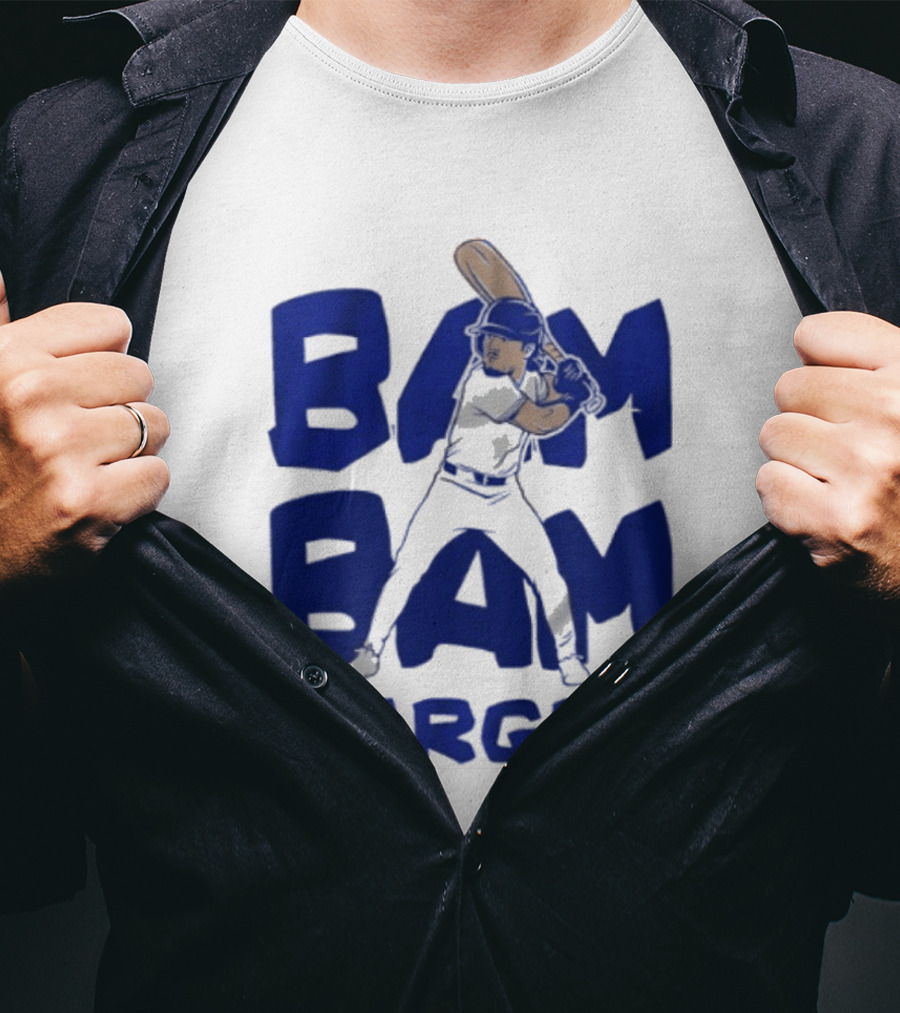 Bam Bam Addison Barger Toronto 2025 MLB Postseason T-Shirt