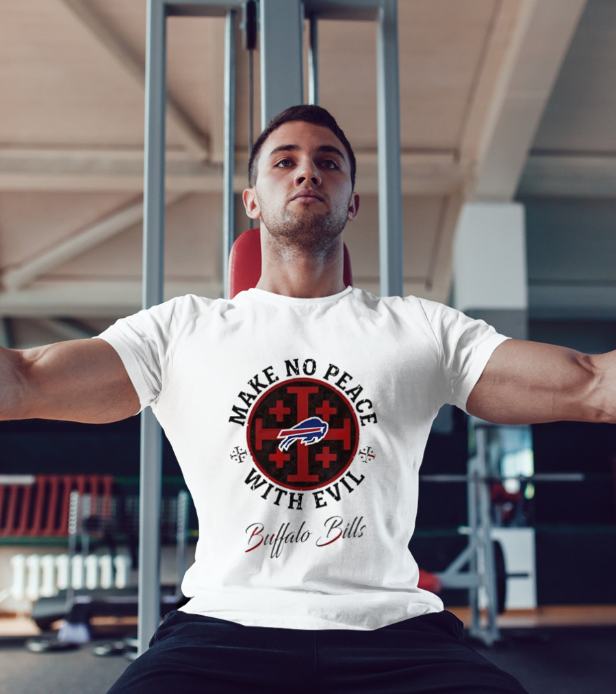 Buffalo Bills Make No Peace With Evil T-Shirt