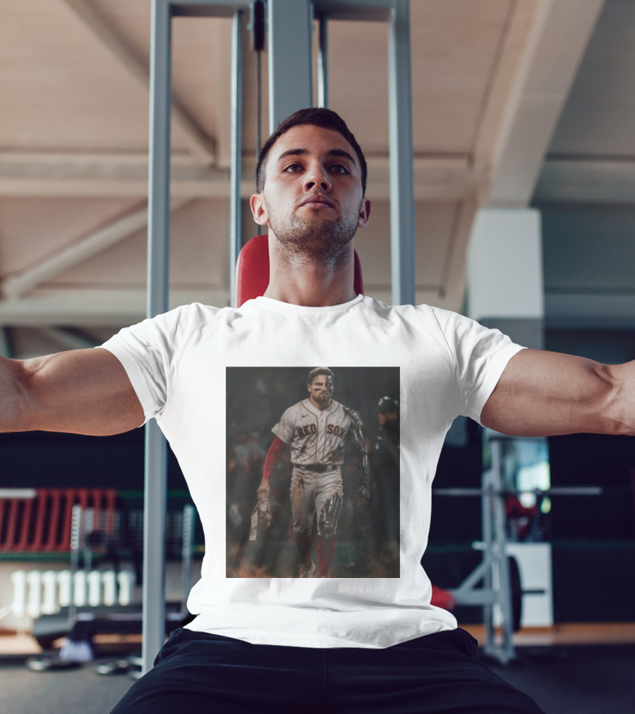 Caleb Durbin The Durbinator Red Sox Cyborg Player T-Shirt