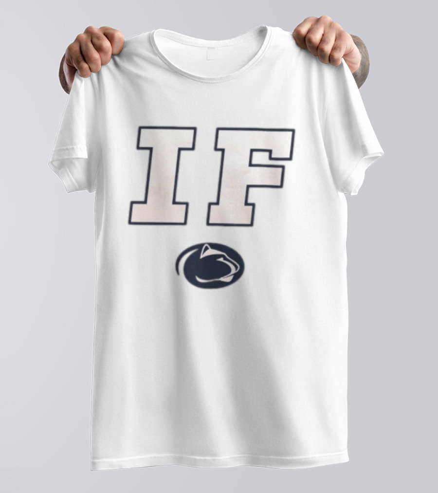 Penn State Nittany Lions IF Text With Team T-Shirt