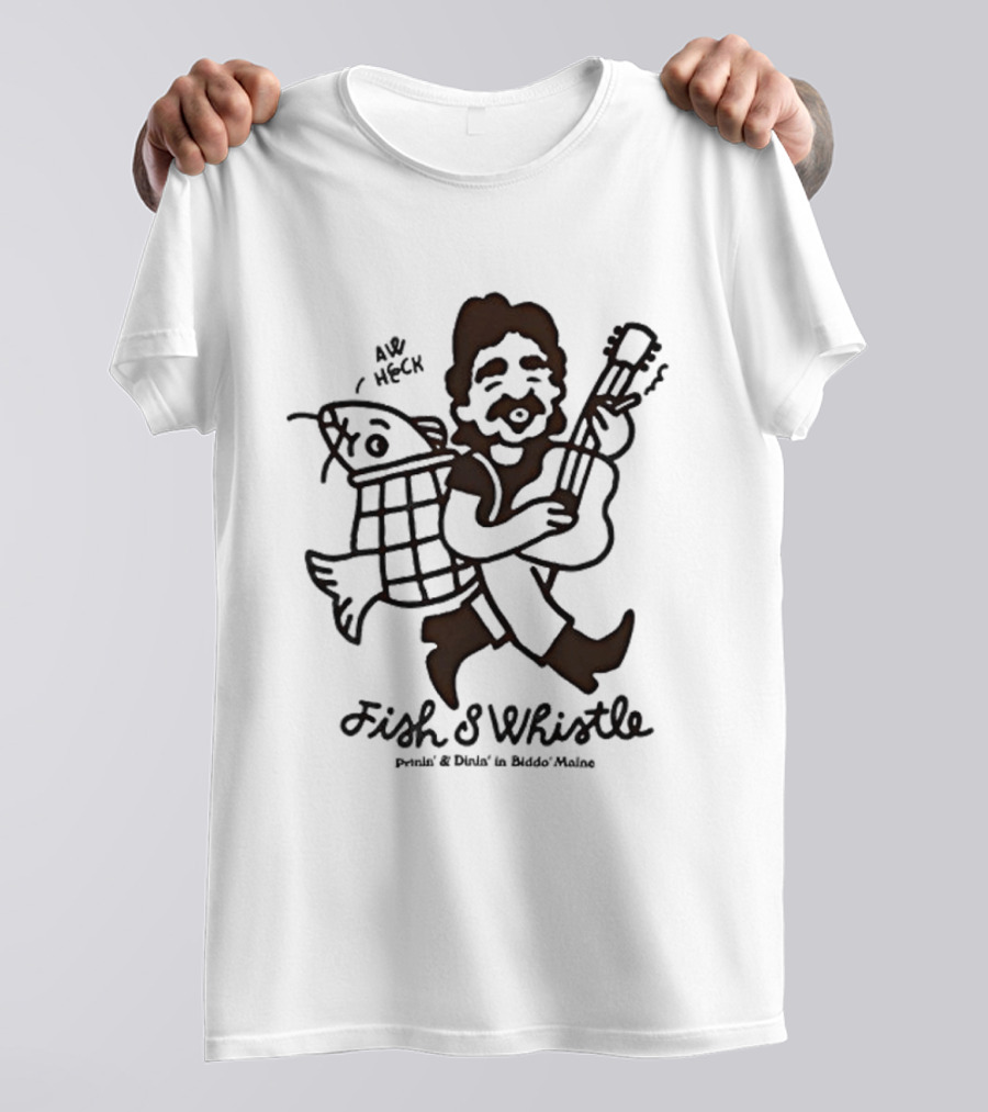 Fish And Whistle Pickin' And A Fishin' In Hickory Woods T-Shirt