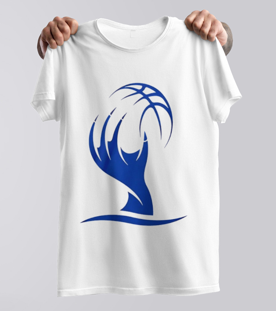 Cleveland Sirens The Claw Basketball Blue Wave T-Shirt