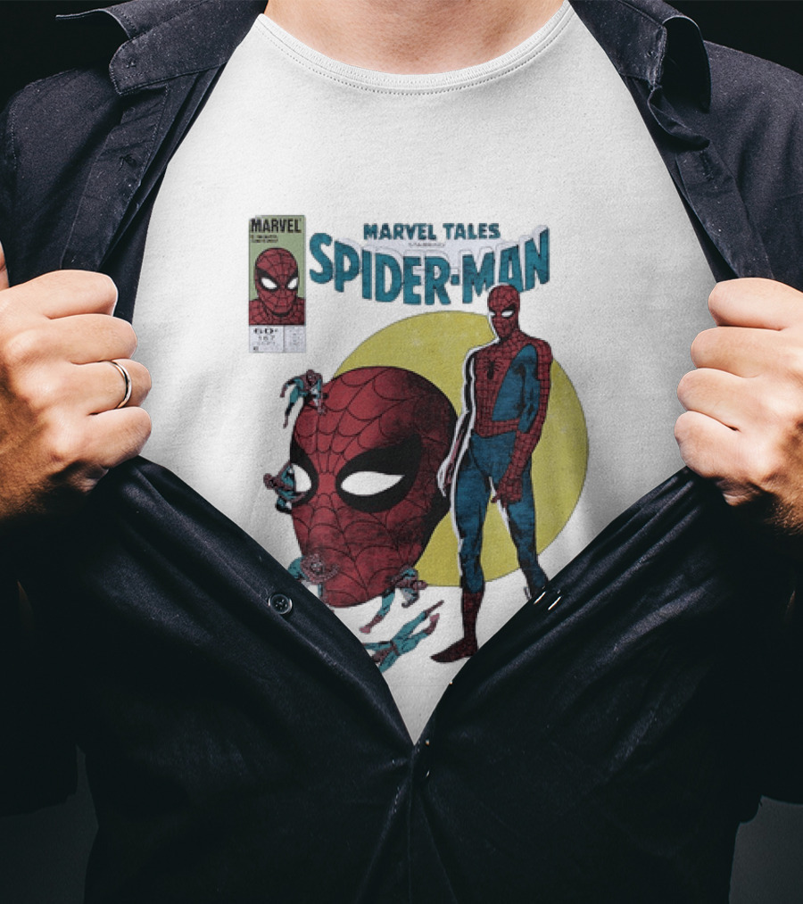 Marvel Tales Starring Spider Man Comic Cover Iconic Vintage Style 60 Cent Issue T-Shirt