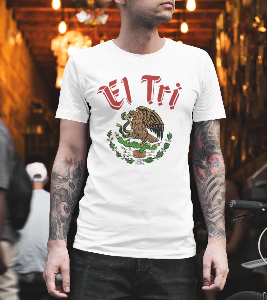 El Tri Mexico By Alex Lora Eagle And Serpent T-Shirt