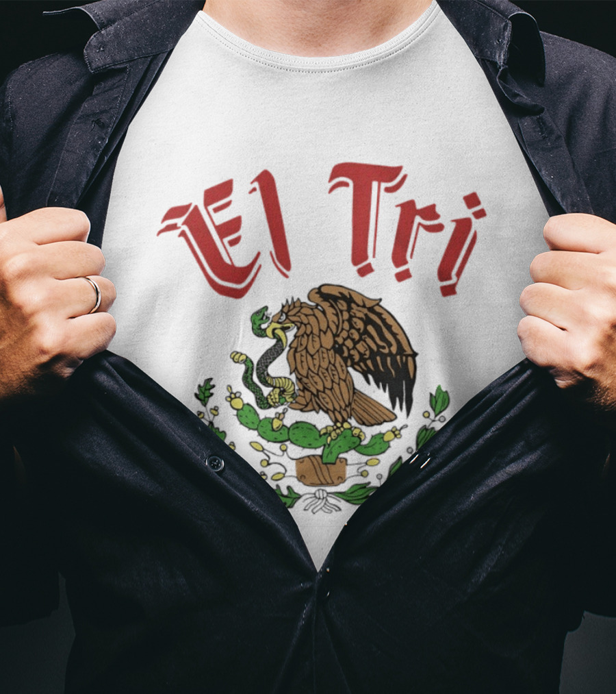 El Tri Mexico By Alex Lora Eagle And Serpent T-Shirt