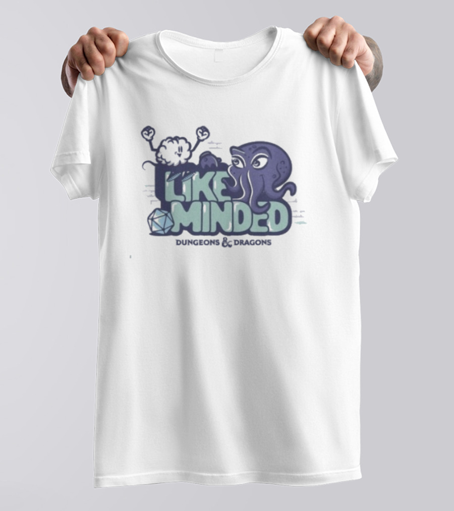 Dungeons & Dragons Like Minded Mind Flayer Octopus T-Shirt