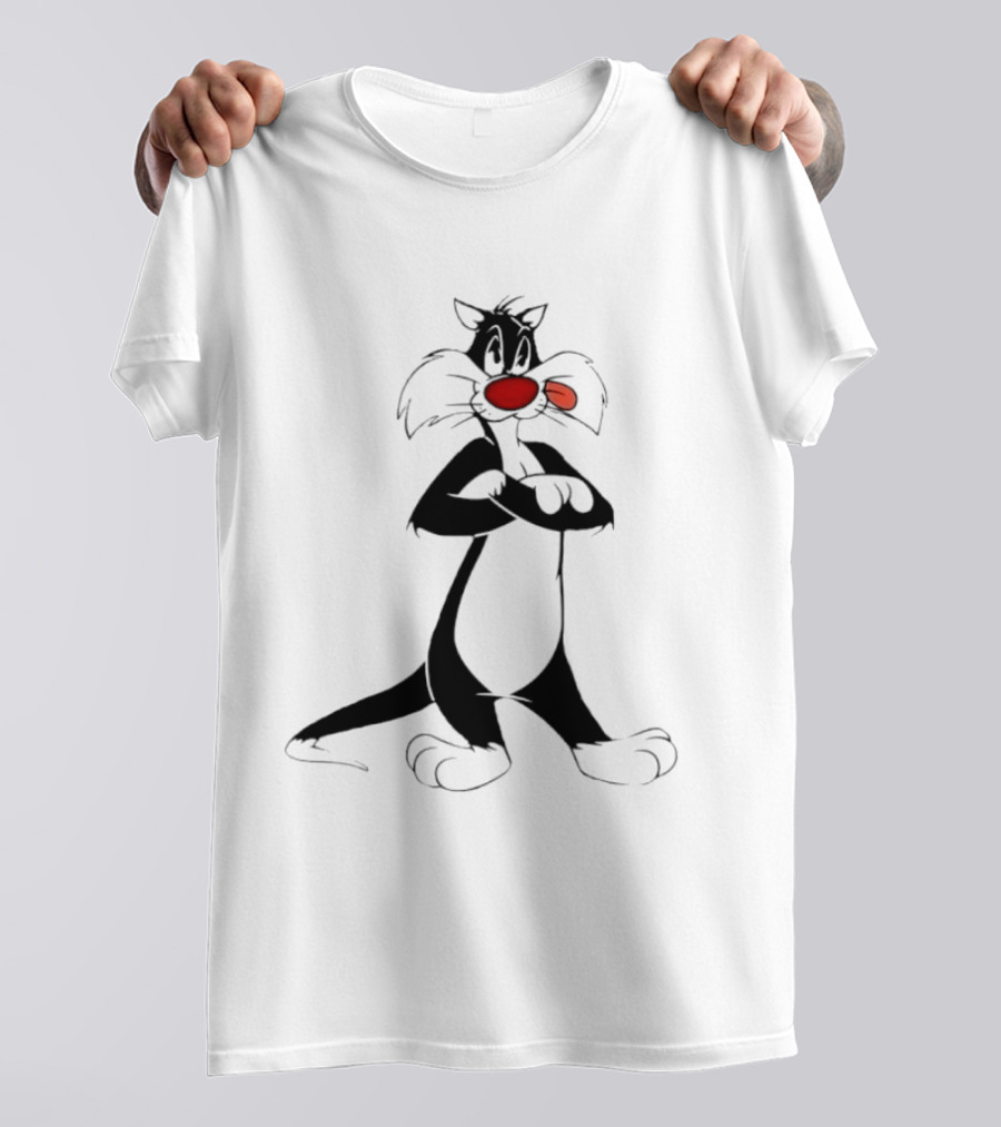 Sylvester The Cat Looney Tunes Warner Bros T-Shirt