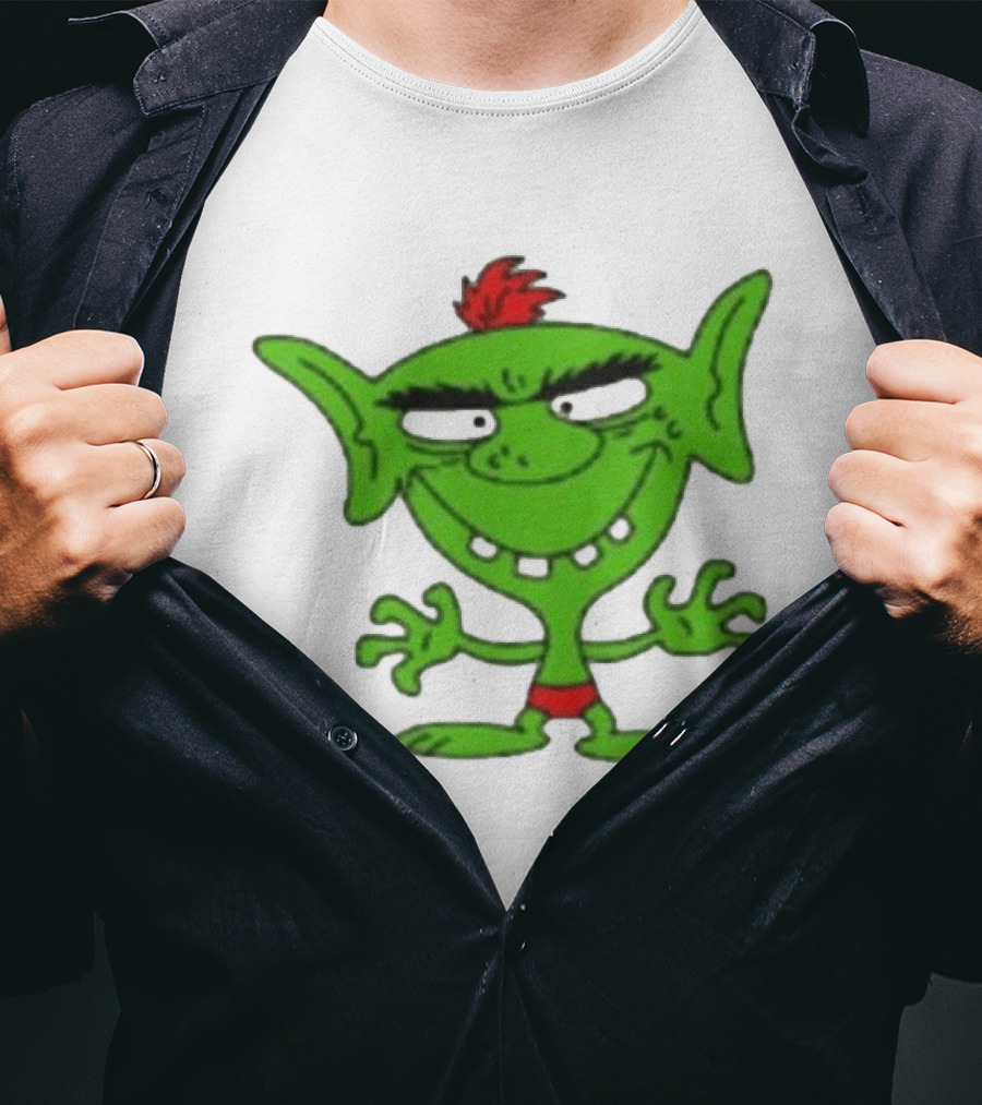 Green Goblin On Baby Yoda T-Shirt