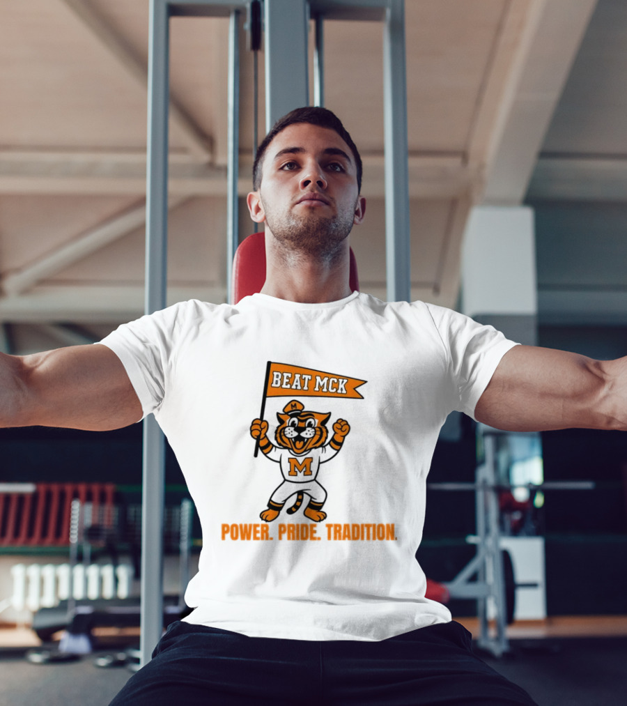 Beat McK Massillon Tigers Football Power Pride Tradition T-Shirt