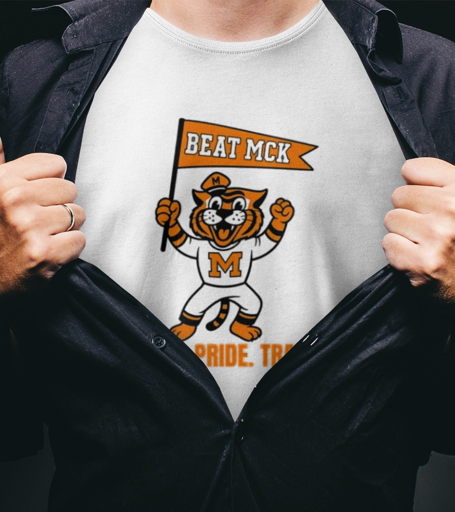 Beat McK Massillon Tigers Football Power Pride Tradition T-Shirt