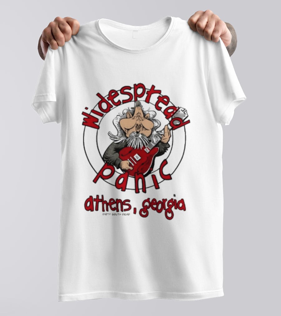Widespread Panic Athens Georgia Spreadneck Dirty South Dead Gourmet T-Shirt