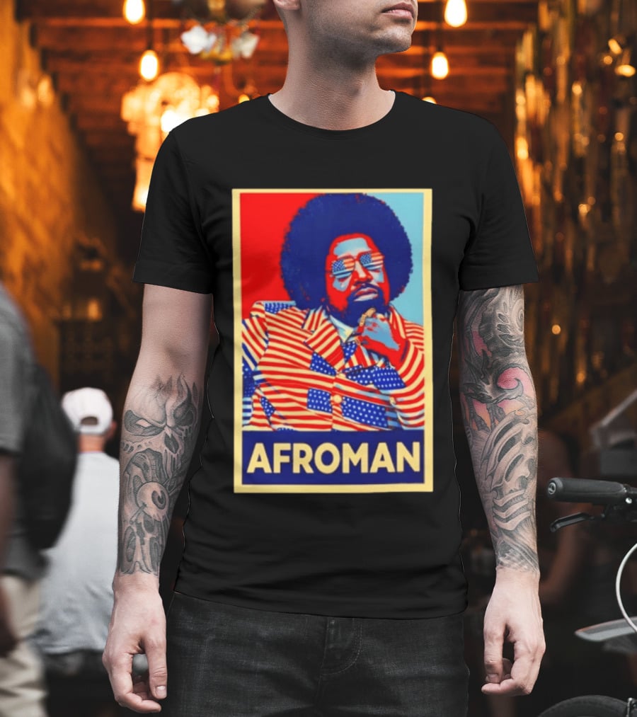 Afroman American Flag Glass Hope 2026 T-Shirt