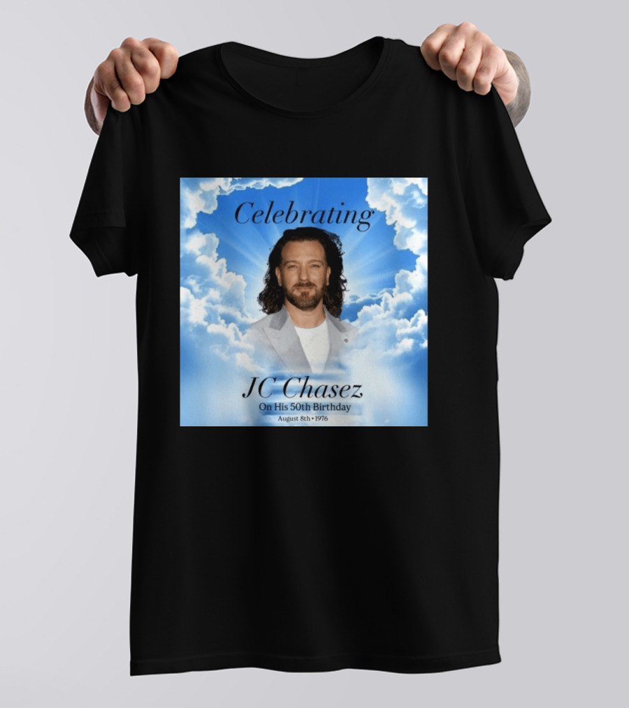Celebrating JC Chasez On His 50th Birthday August 8th 1976 T-Shirt