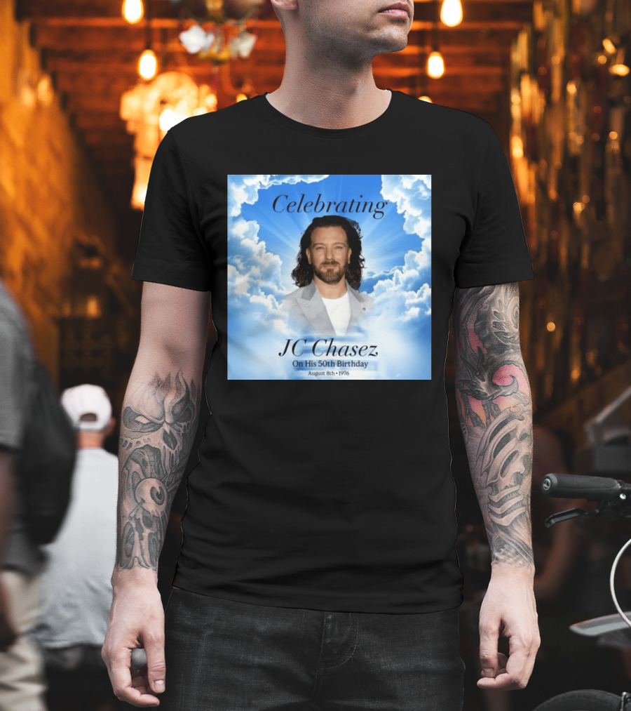 Celebrating JC Chasez On His 50th Birthday August 8th 1976 T-Shirt