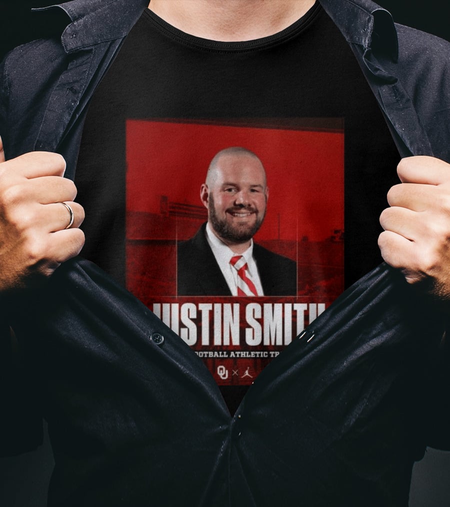 Justin Smith Oklahoma Head Football Athletic Trainer OU T-Shirt