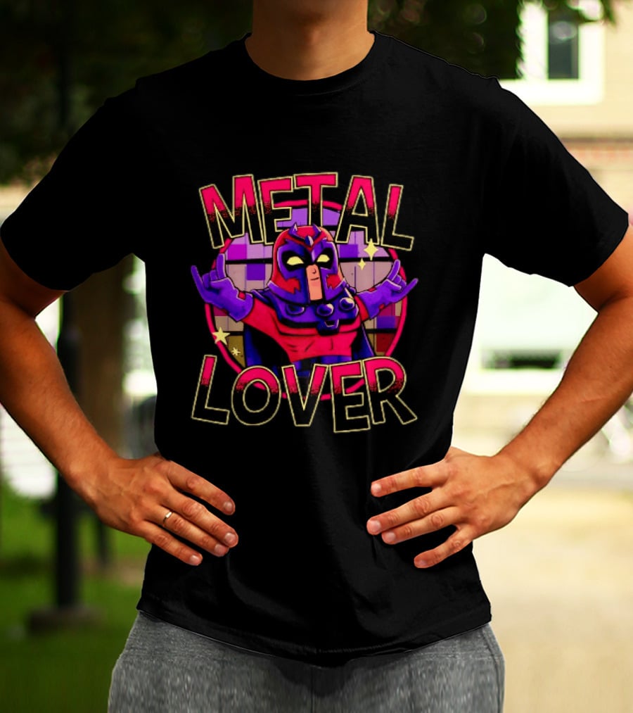 Magneto Metal Lover Marvel X Men Comic Book T-Shirt