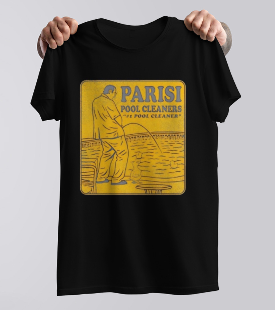 Parisi Pool Cleaners "#1 Pool Cleaner" Vintage Humorous T-Shirt