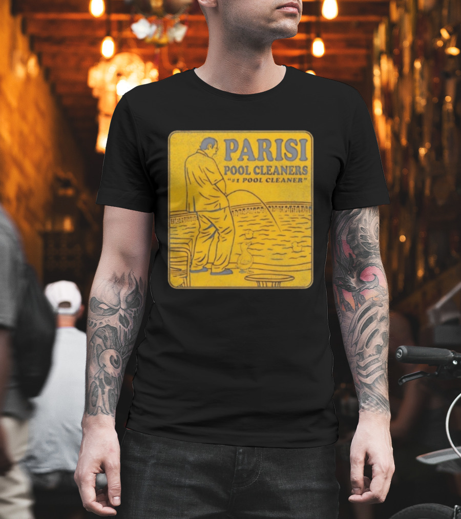 Parisi Pool Cleaners "#1 Pool Cleaner" Vintage Humorous T-Shirt
