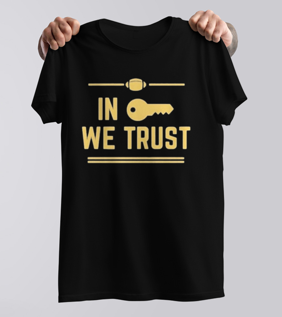 Original Georgia Tech Brent Key In Key We Trust Football T-Shirt