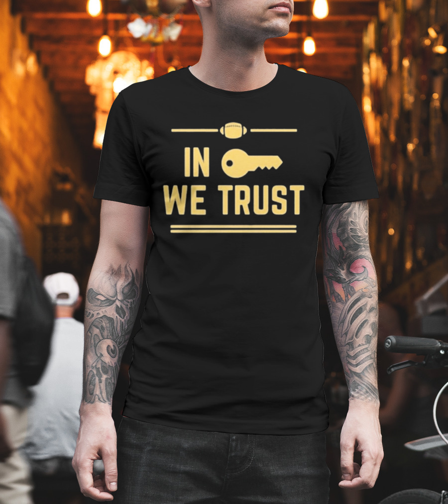 Original Georgia Tech Brent Key In Key We Trust Football T-Shirt