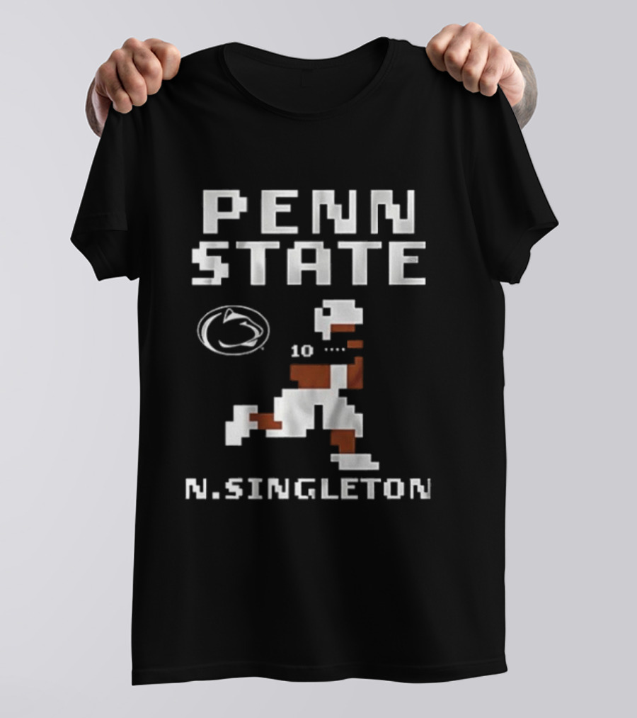 Penn State Football N. Singleton Baller Video Games T-Shirt