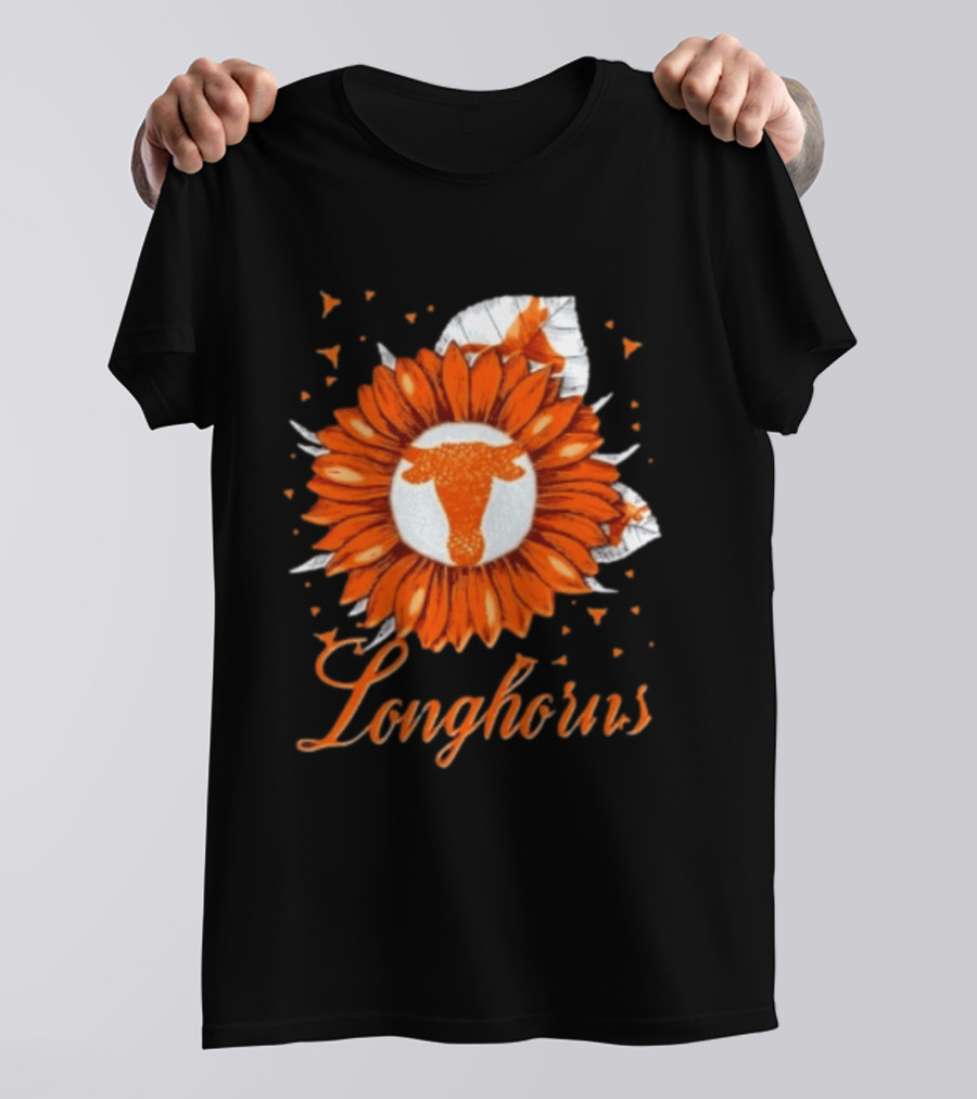 Sunflower Texas Longhorns Football Longhorns T-Shirt