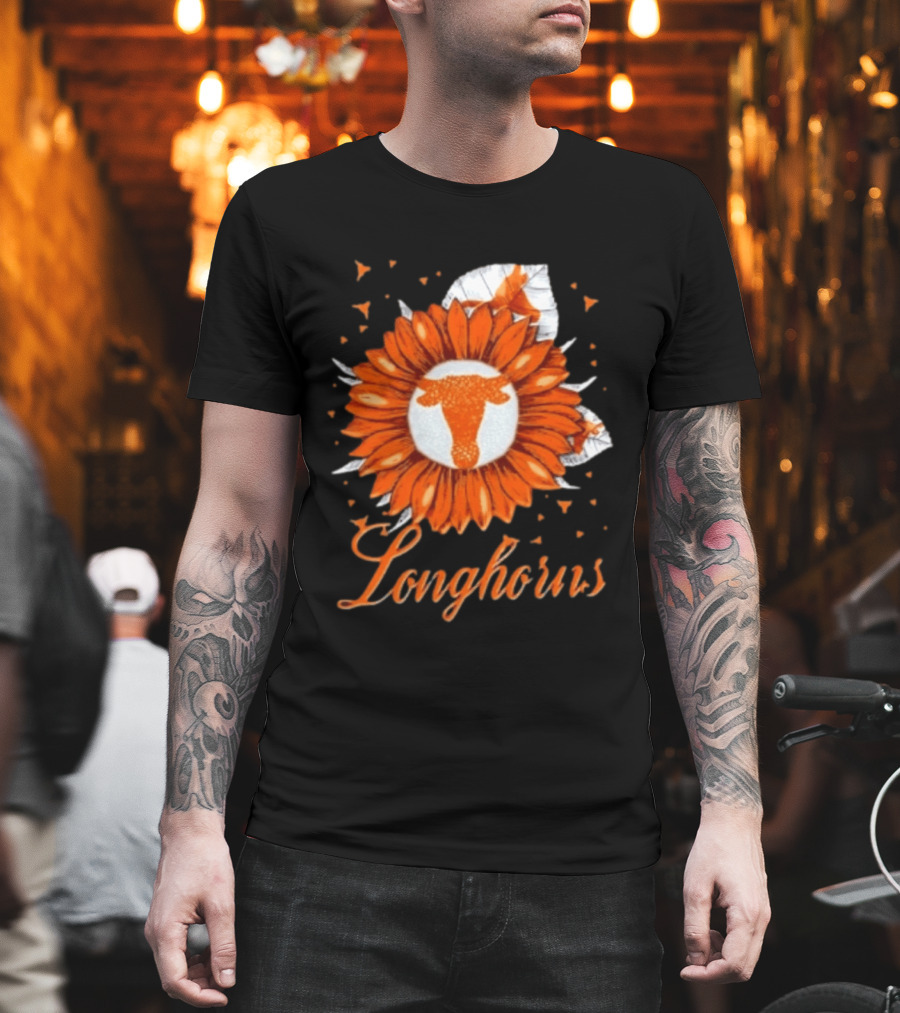Sunflower Texas Longhorns Football Longhorns T-Shirt