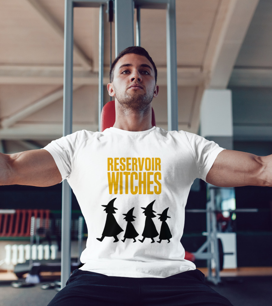 Reservoir Witches Walking In Silhouette With Classic Halloween T-Shirt