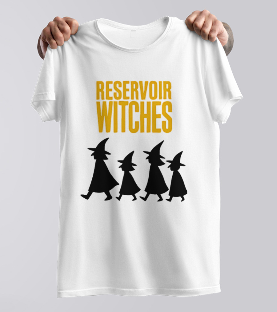 Reservoir Witches Walking In Silhouette With Classic Halloween T-Shirt