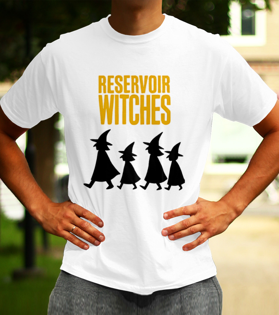 Reservoir Witches Walking In Silhouette With Classic Halloween T-Shirt