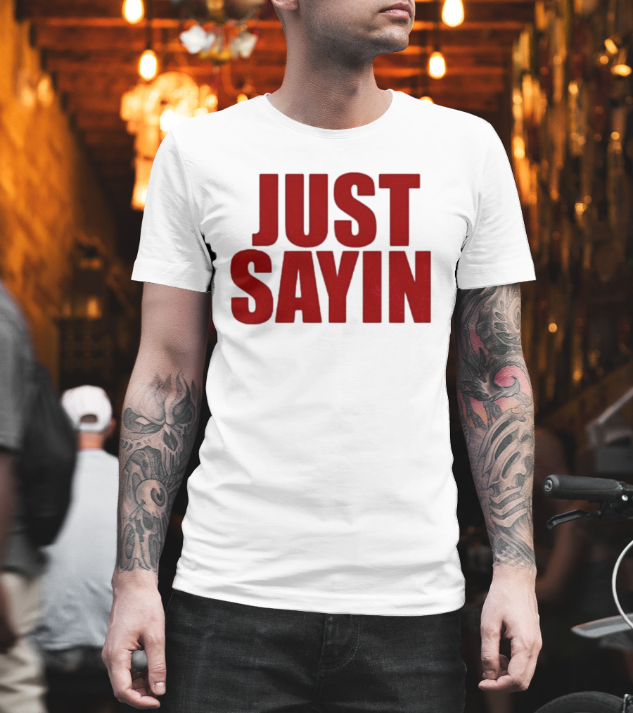 Ohio State Buckeyes Football 2025 Julian Sayin Just Sayin T-Shirt