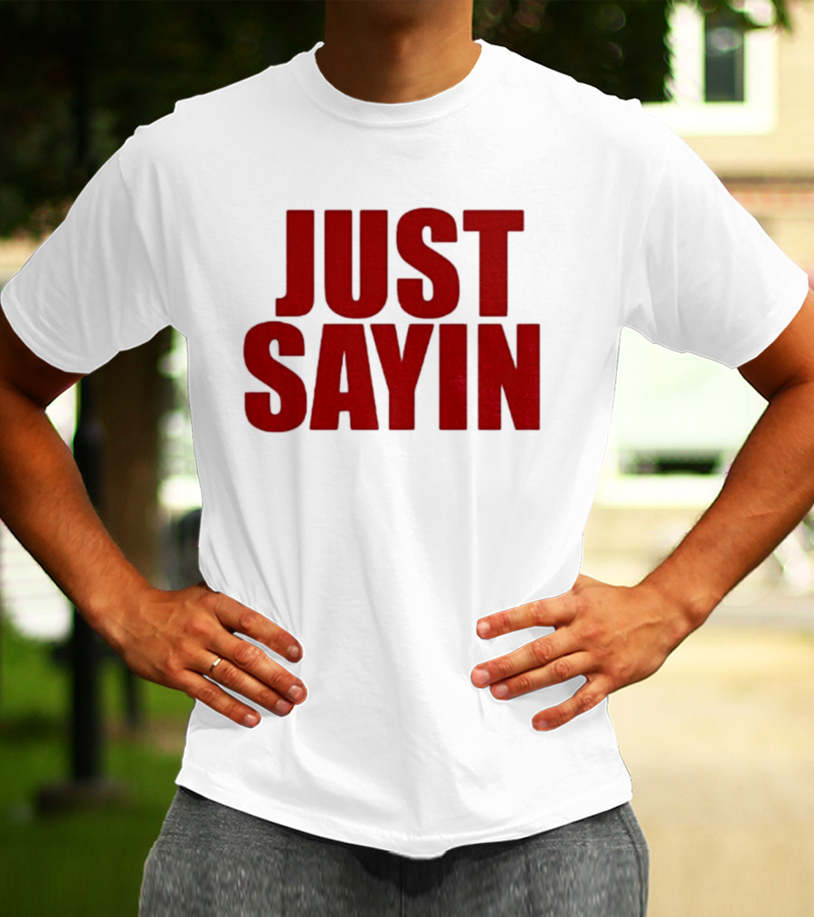 Ohio State Buckeyes Football 2025 Julian Sayin Just Sayin T-Shirt