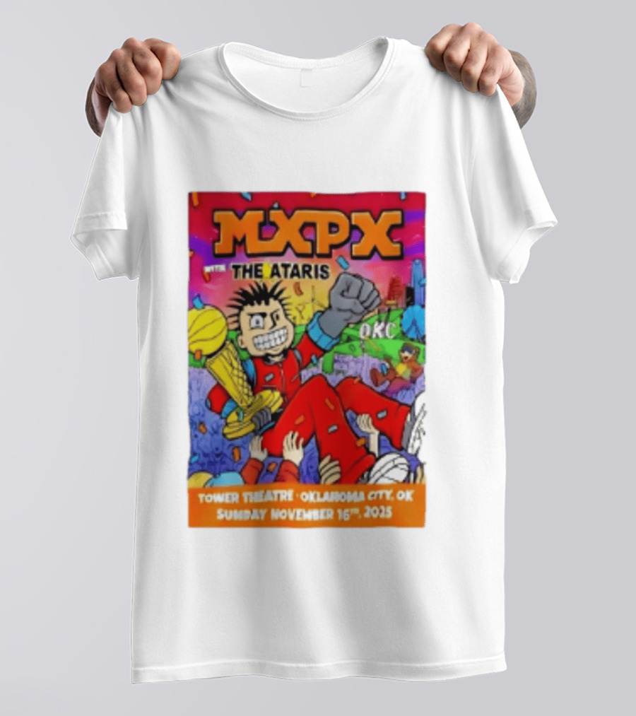 Mxpx With The Ataris Tower Theatre Oklahoma City November 16 2025 T-Shirt